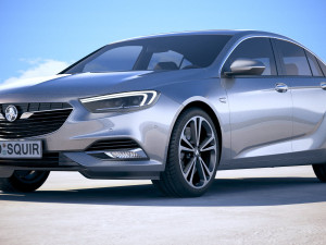 Holden Commodore 2018 3D 모델