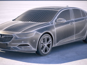 Holden Commodore 2018 3D 모델