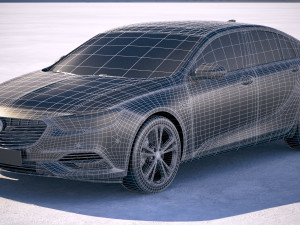 Holden Commodore 2018 3D 모델