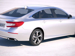Honda Accord 2018 3D Model