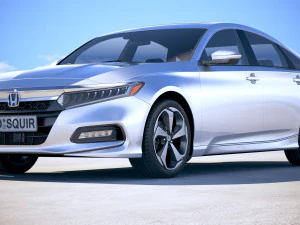Honda Accord 2018 3D Model