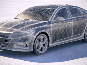 Honda Accord 2018 3D Model