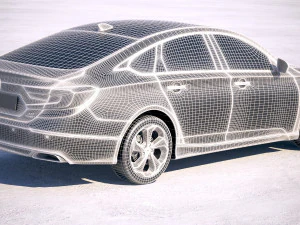 Honda Accord 2018 3D Model