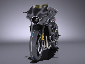 Honda CB4 Interceptor 2018 3D मॉडल