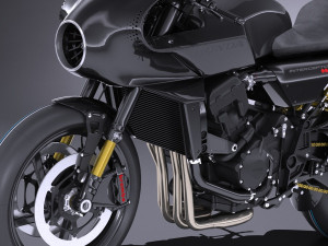 Honda CB4 Interceptor 2018 3D मॉडल