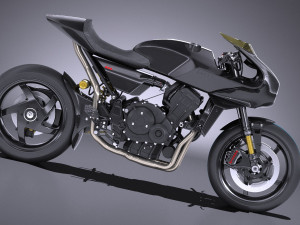 Honda CB4 Interceptor 2018 3D मॉडल