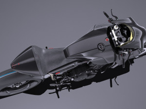 Honda CB4 Interceptor 2018 3D मॉडल