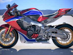 Honda CBR 1000 RR 2017 3D 모델