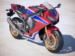Honda CBR 1000 RR 2017 3D 모델