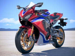 Honda CBR 1000 RR 2017 3D 모델