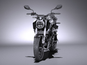 Honda CBR 125 R 2018 3D Model