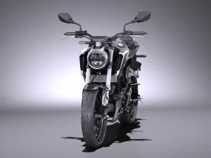 Honda CBR 125 R 2018 3D Model