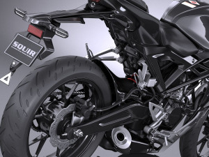 Honda CBR 125 R 2018 3D Model