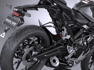Honda CBR 125 R 2018 3D Model