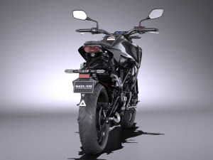 Honda CBR 125 R 2018 3D Model