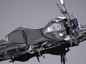 Honda CBR 125 R 2018 3D Model
