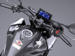 Honda CBR 125 R 2018 3D Model