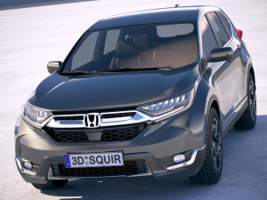 Honda CR-V 2017 3D Модель