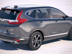Honda CR-V 2017 3D Модель