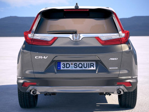 Honda CR-V 2017 3D Модель