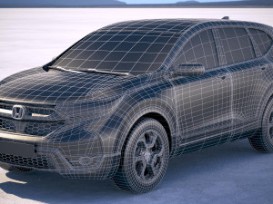Honda CR-V 2017 3D Модель