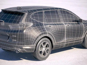 Honda CR-V 2017 3D Model