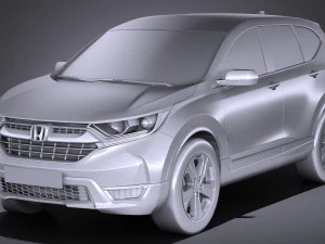 Honda CR-V LX 2017 3D Model