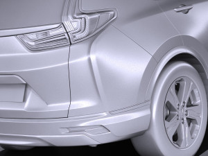 Honda CR-V LX 2017 3Dモデル