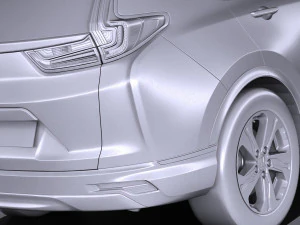 Honda CR-V LX 2017 3D Model