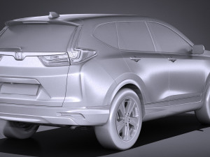Honda CR-V LX 2017 3Dモデル
