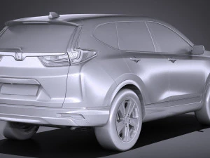 Honda CR-V LX 2017 3D Model
