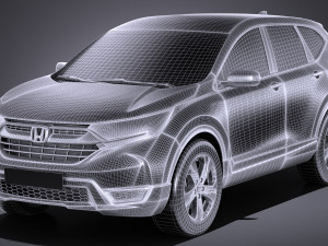 Honda CR-V LX 2017 3Dモデル
