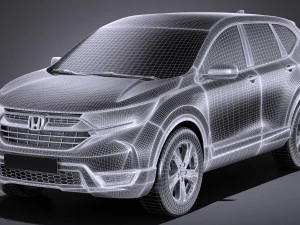 Honda CR-V LX 2017 3D Model
