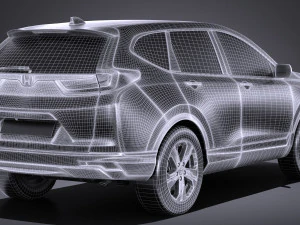 Honda CR-V LX 2017 3D Model