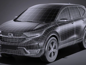 Honda CR-V LX 2017 3D Model