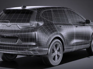Honda CR-V LX 2017 3D Model