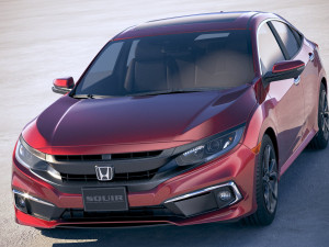 Honda Civic 2019 3D-Modell