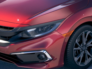Honda Civic 2019 3D-Modell