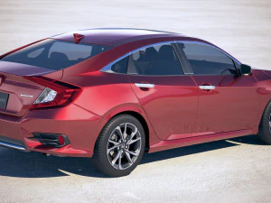 Honda Civic 2019 3D Model