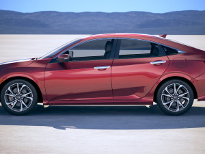 Honda Civic 2019 3D-Modell