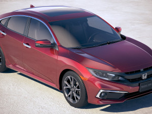 Honda Civic 2019 3D-Modell