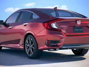 Honda Civic 2019 3D-Modell