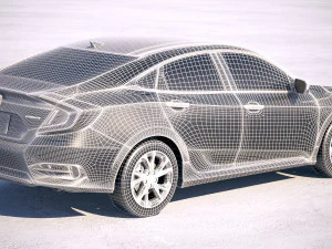 Honda Civic 2019 3D Model