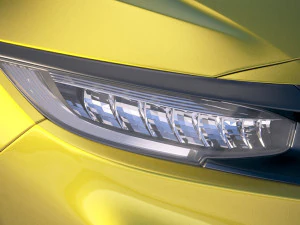 Honda Civic Coupe Led 2019 3D Model