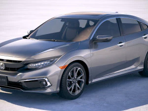 Honda Civic Led 2019 Modello 3D
