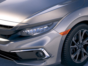 Honda Civic Led 2019 Modelo 3D