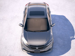 Honda Civic Led 2019 Modelo 3D