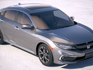 Honda Civic Led 2019 Modelo 3D