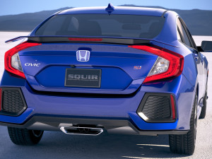 Honda Civic Si Sedan 2017 3D 모델