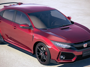 Honda Civic Type R 2018 Modelo 3D